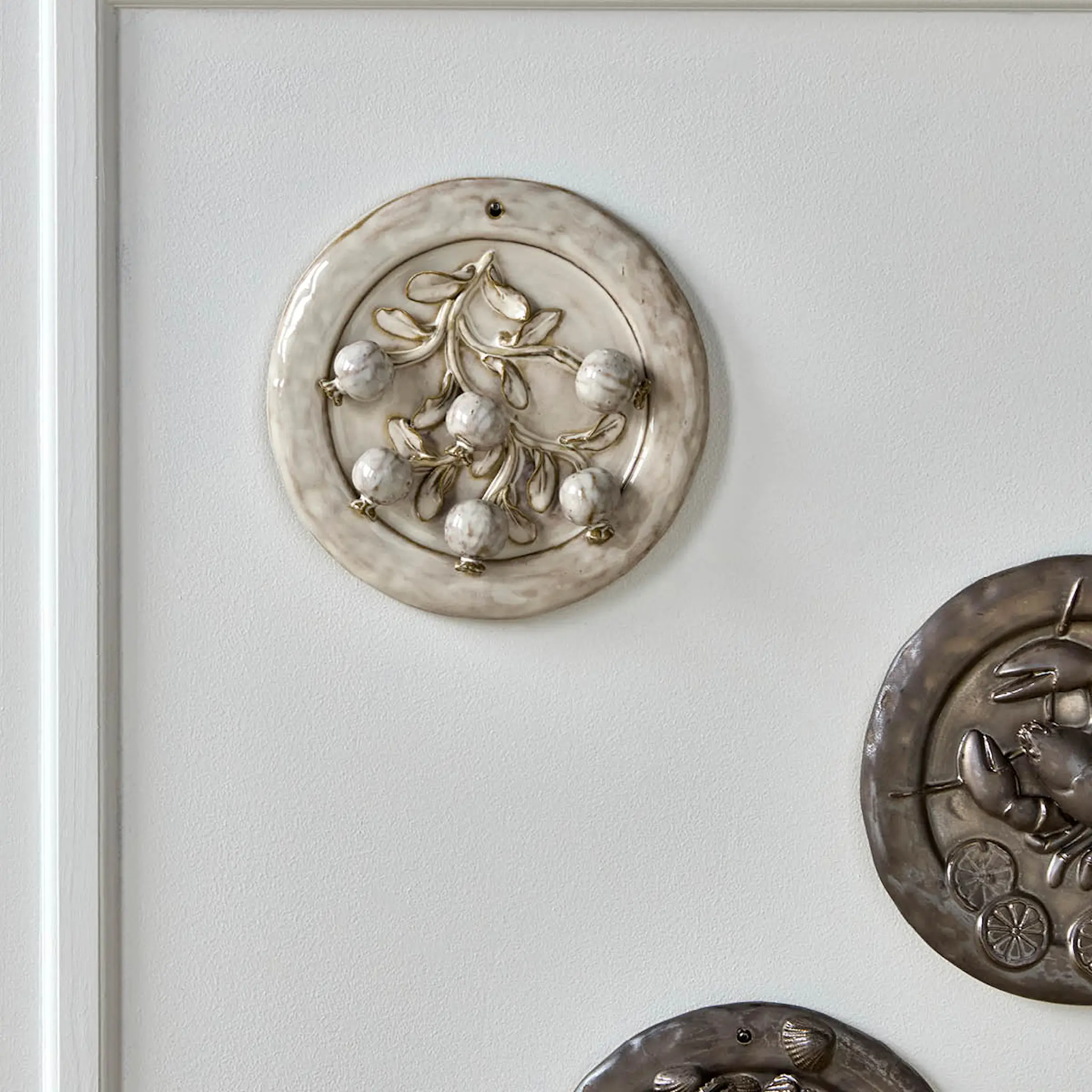 House Doctor Berry väggkonst 20 cm offwhite