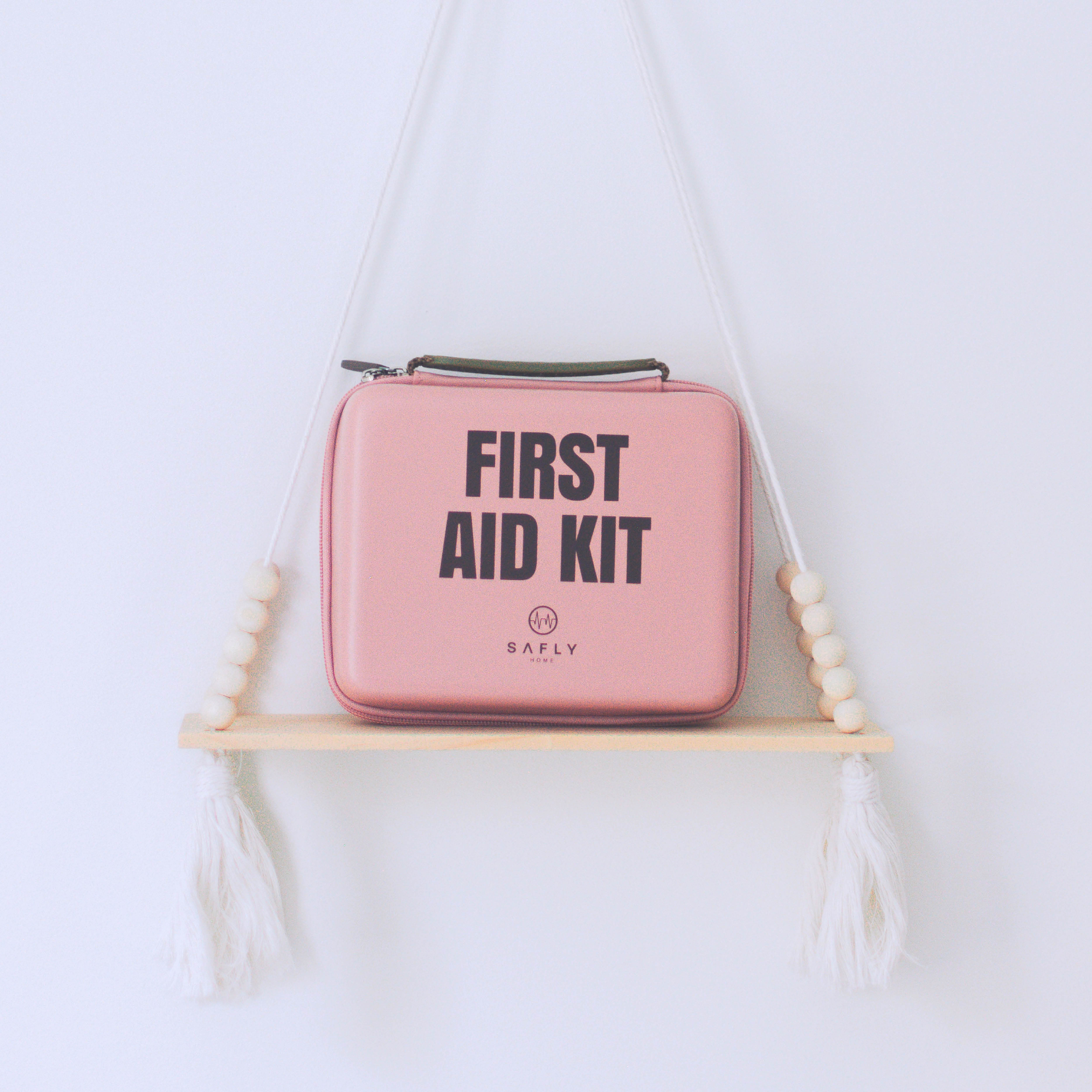 Safly Førstehjelpsskrin medium dusty pink