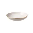 Heirol x Nosse Djup Tallrik 20 cm Edge Ivory Gold
