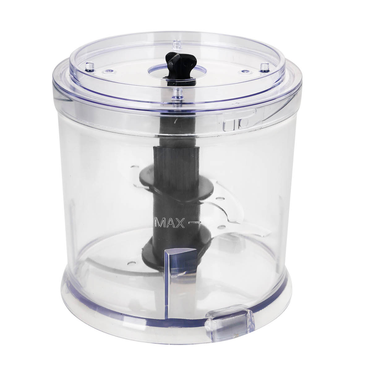 EMERIO Minihakker med 4 kniver svart