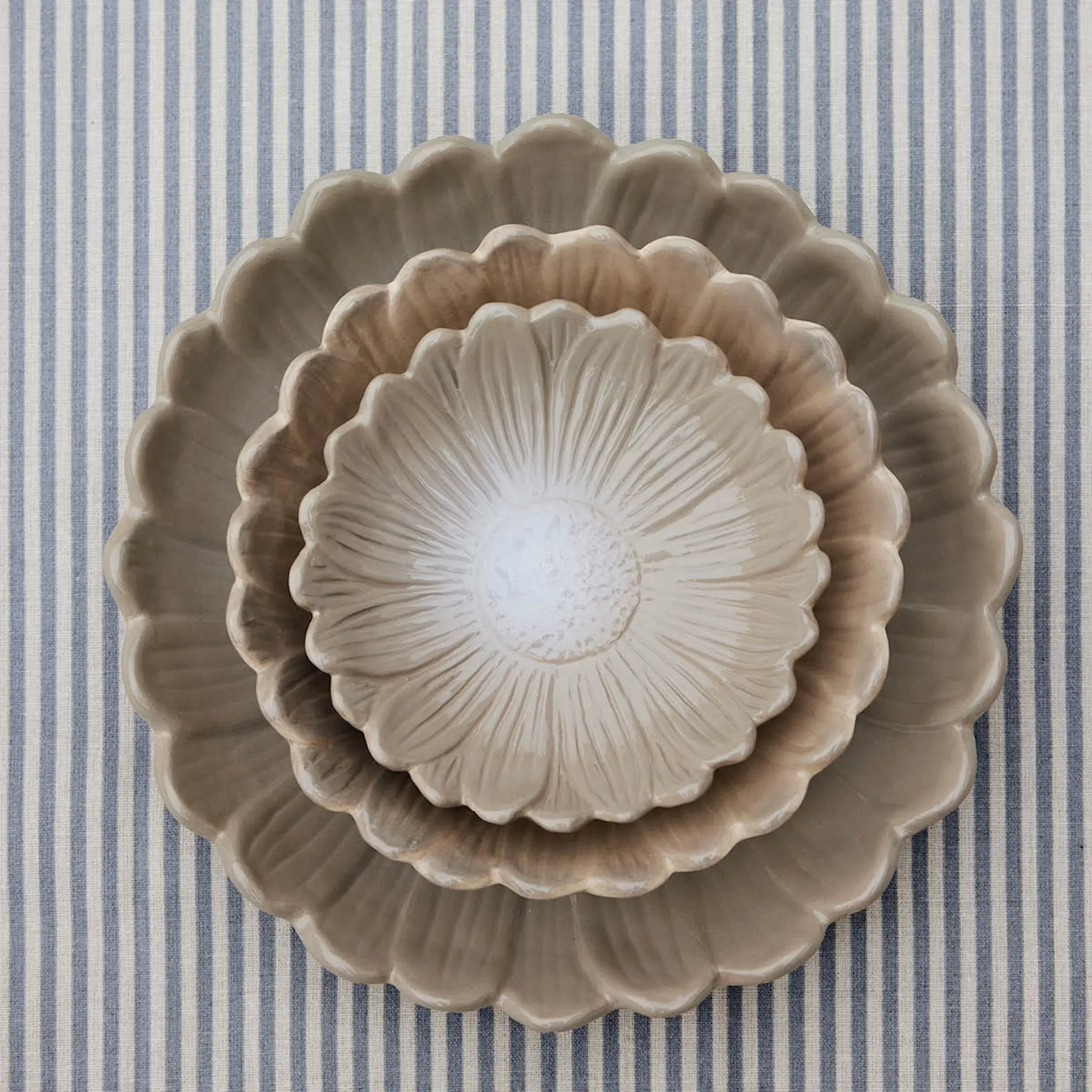 Sagaform Dagny djupt fat 27 cm beige