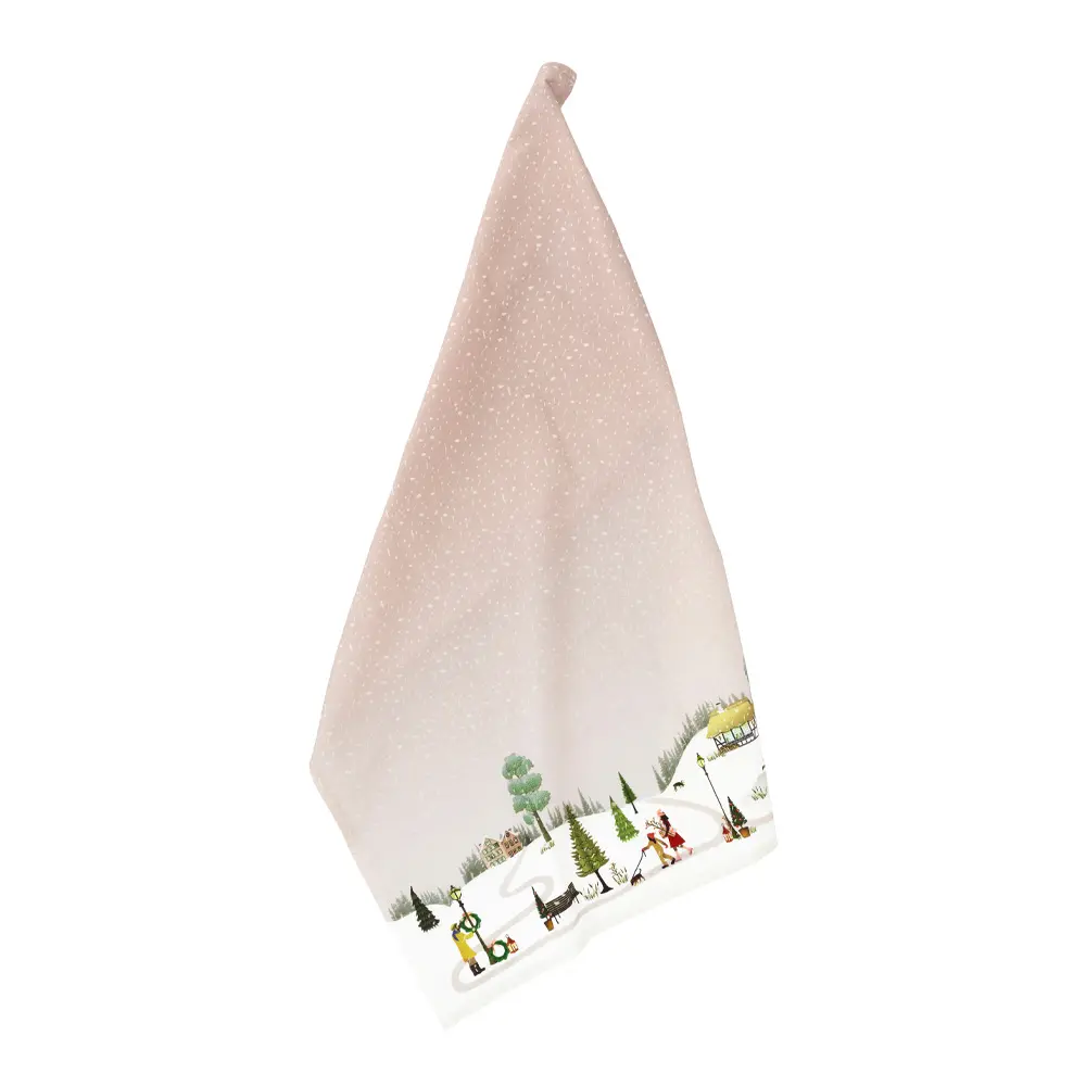 Vinter Keittiöpyyhe 70x50 cm Woodrose