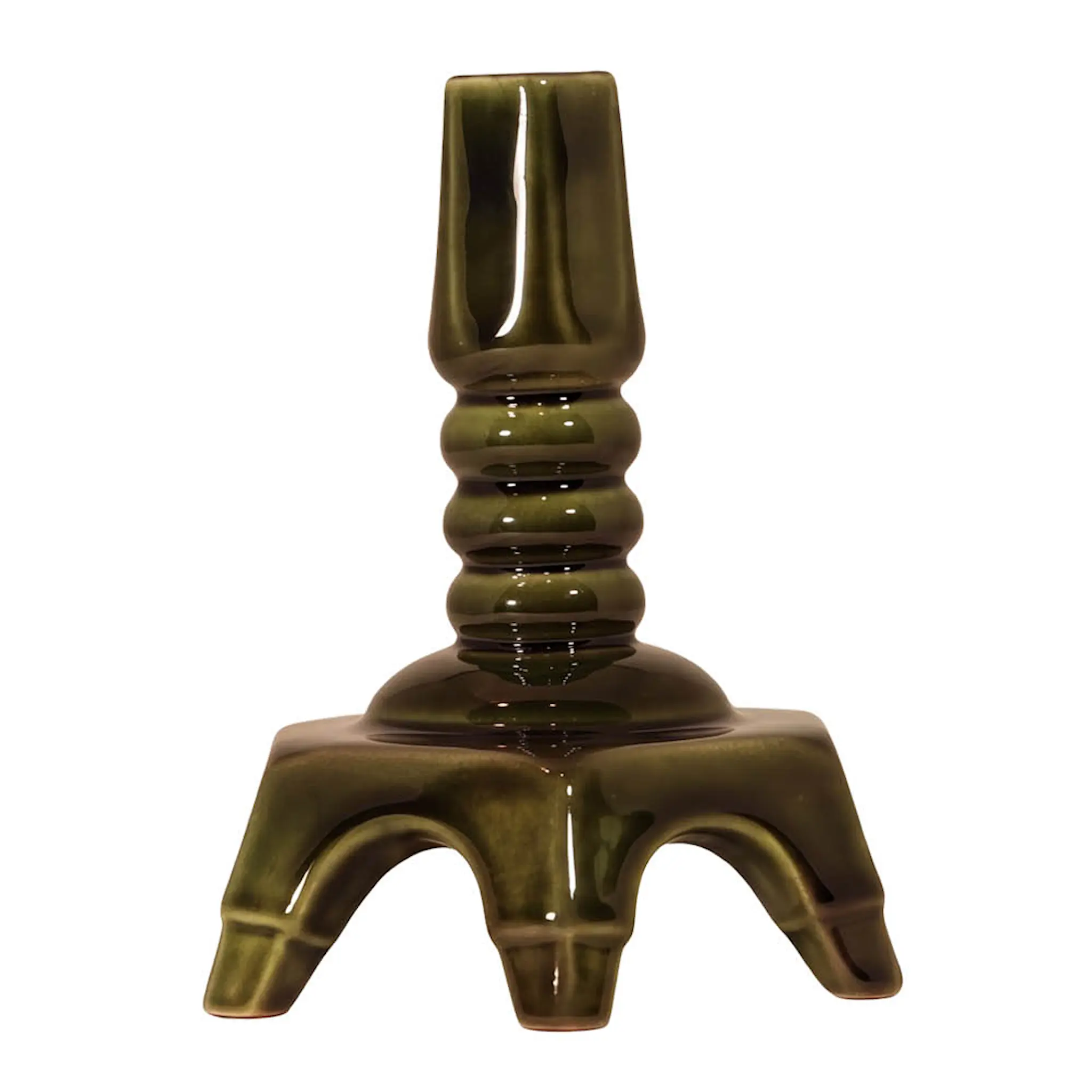Nittsjö Ljusstake 15 cm mörkgrön