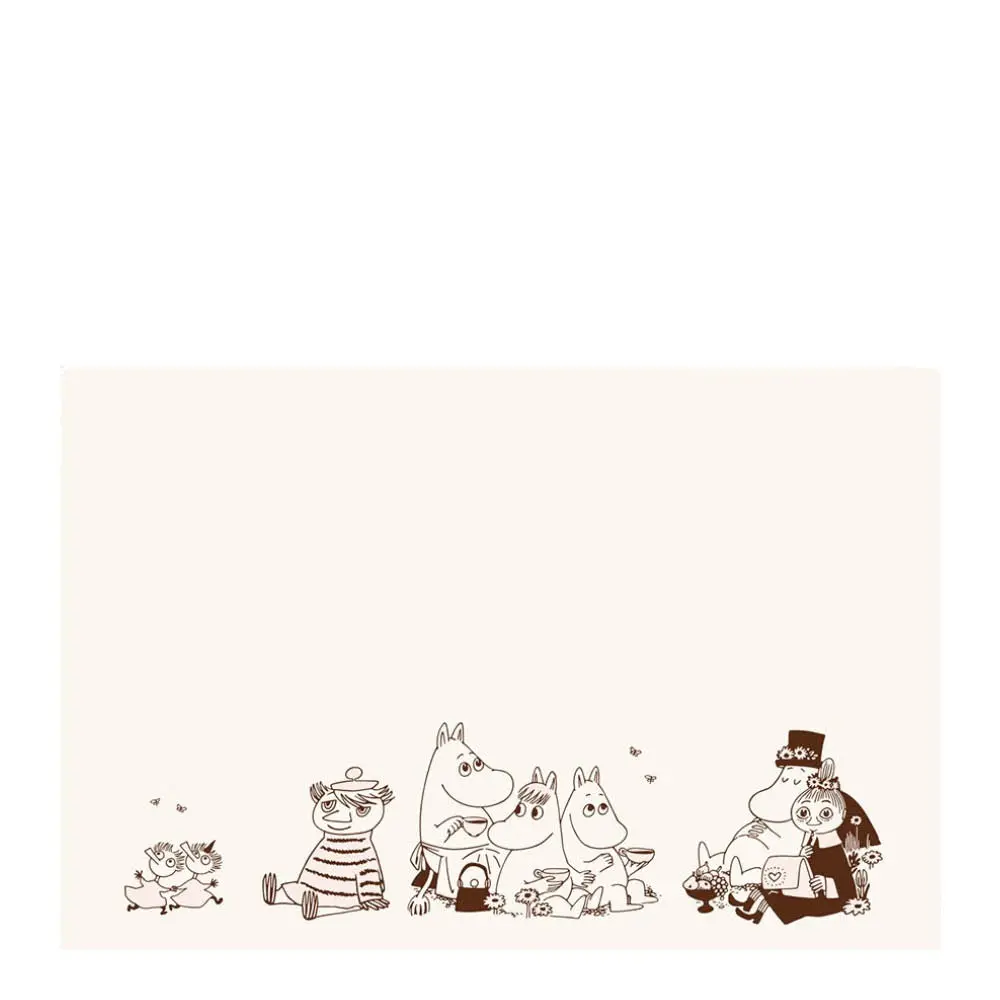 Moomin for Pets silikonmatte 60x40 cm beige