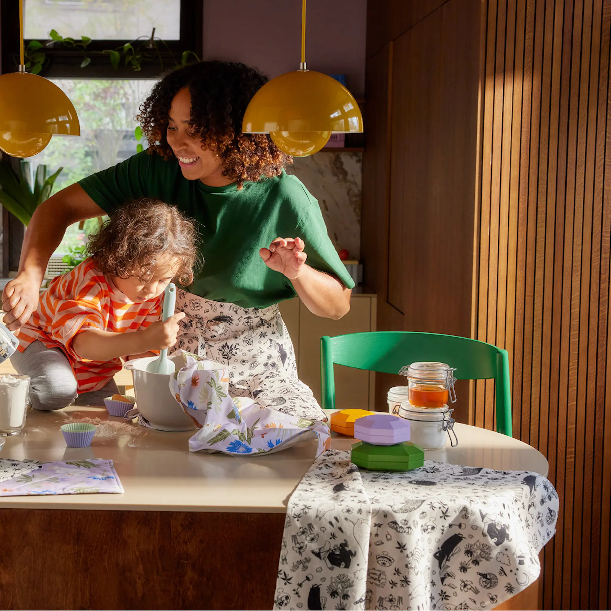 Moomin Arabia Muumi Keittiöpyyhe 50x70 cm Offwhite