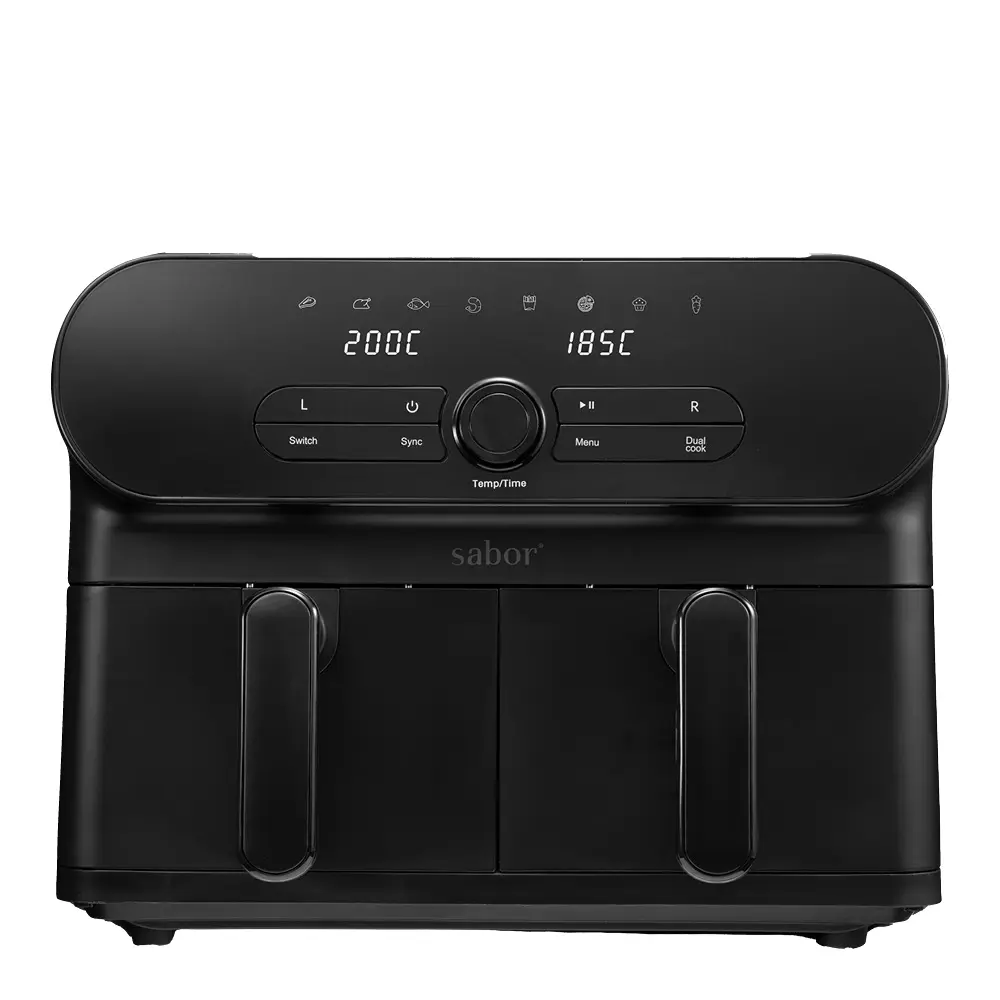 Duett Airfryer tupla 11 L 1700W Mattamusta