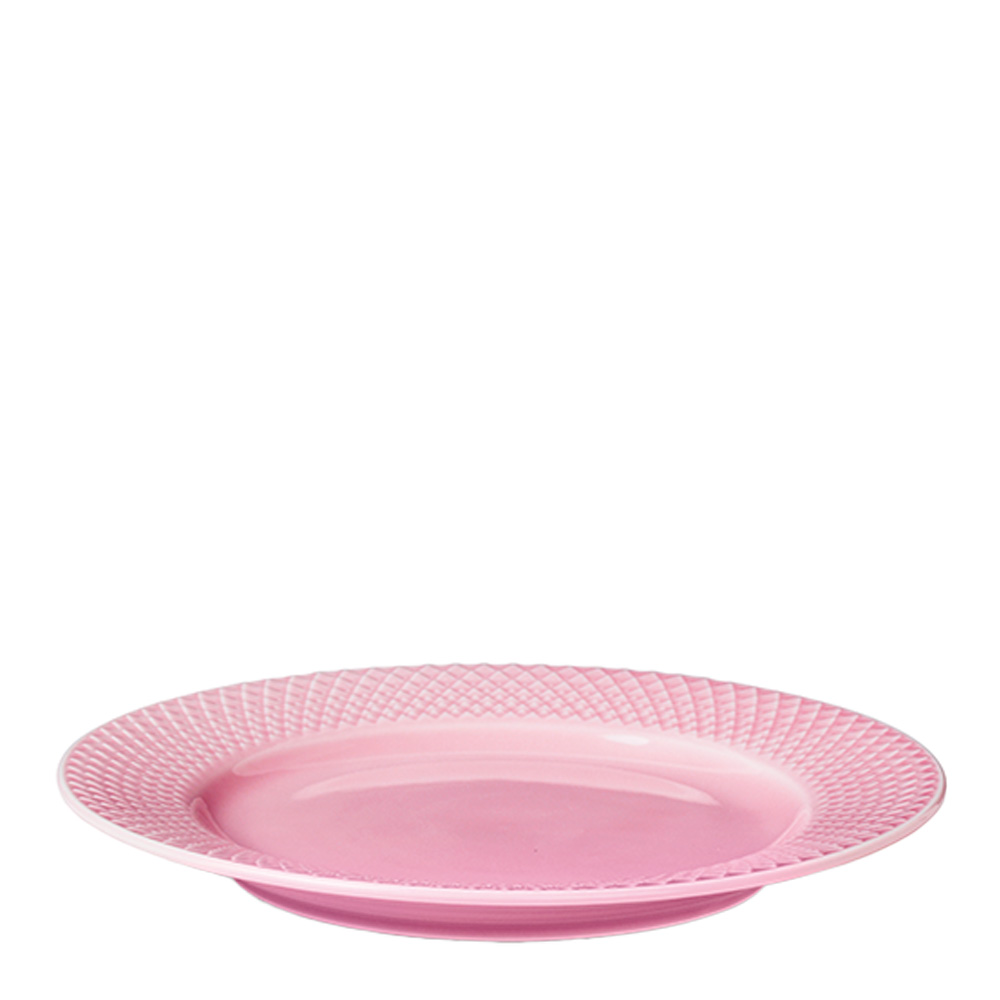 Lyngby Porcelæn Rhombe Color lunsjtallerken 21 cm
