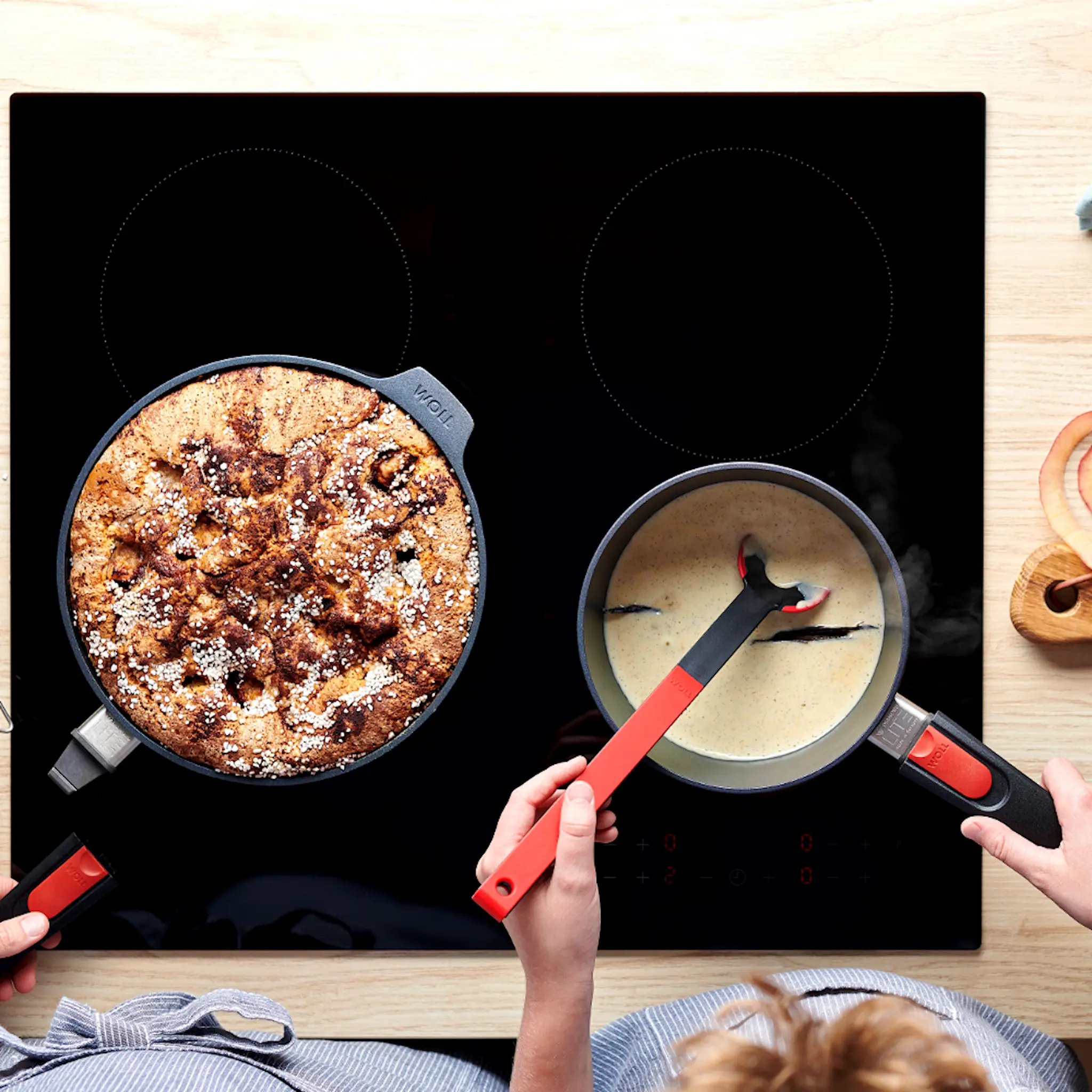 Woll Diamond Lite Paistokasari irrotettava kahva 28 cm