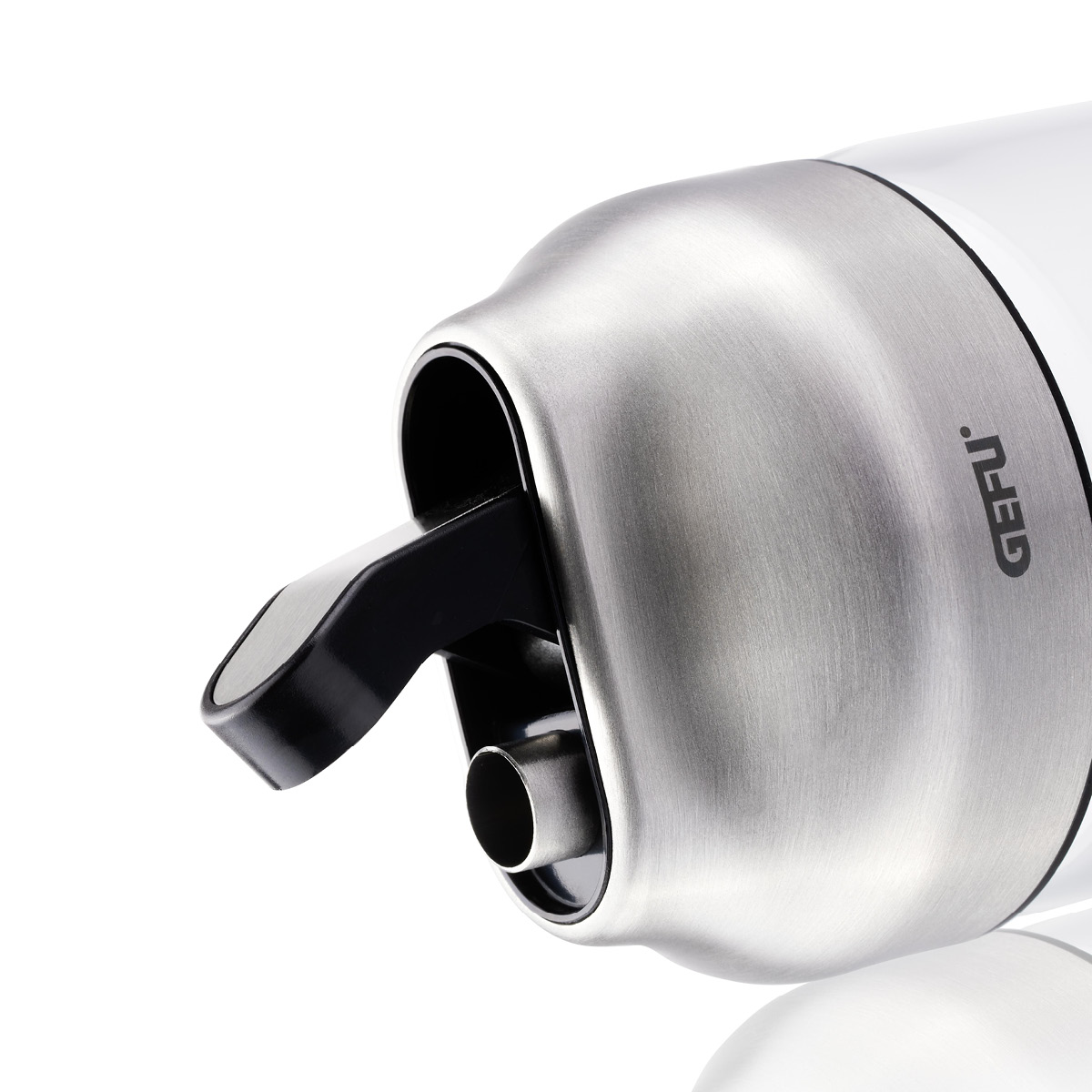 Gefu Tip sukkerstrøer 180 ml klar/stål