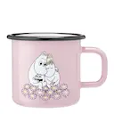Mumin emaljmugg tillsammans 37 cl