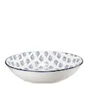 Sakura djup tallrik 20 cm 80 cl vit/blå