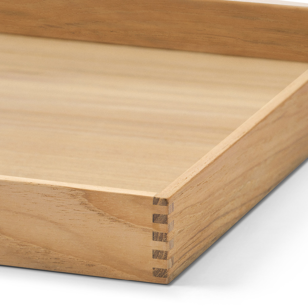 LIND DNA Even teak brett 37x47 cm nupo lys grå