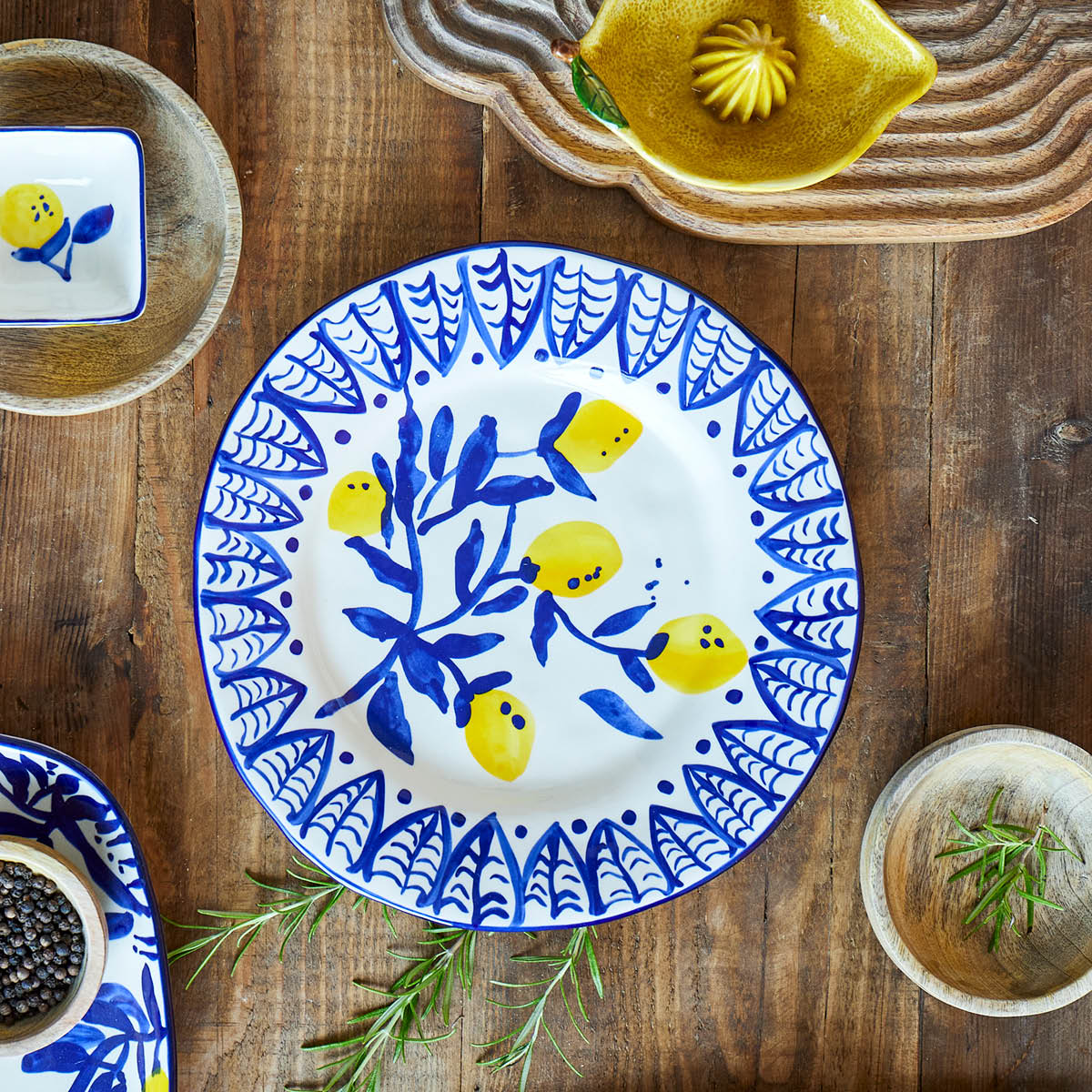 Creative Collection Maxima tallrik 27 cm blå