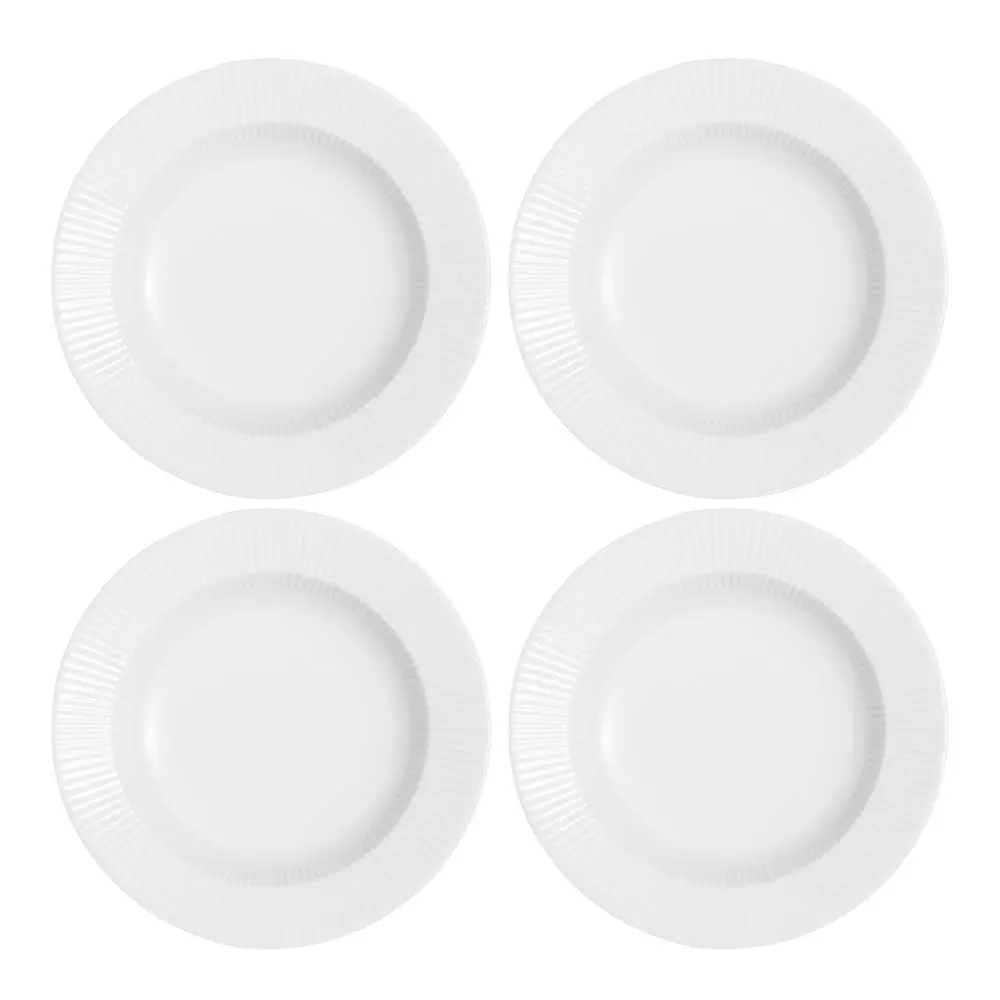 Legio Nova Syvä Lautanen 25 cm 4 kpl Valkoinen