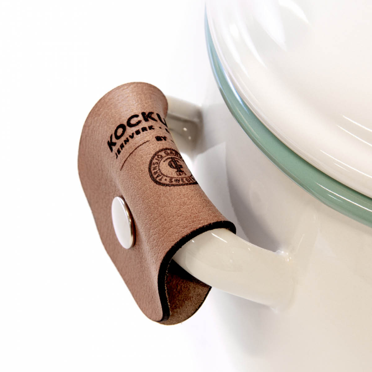 Kockums Jernverk Håndtak 11x6 cm skinn