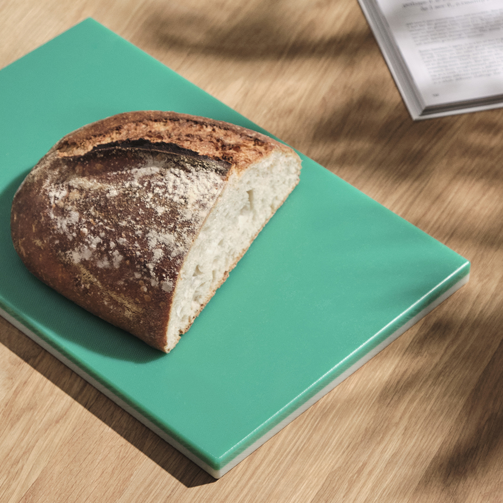 HAY Half & Half Skärbräda 38x25 cm Grön