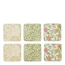 Morris & Co glasunderlägg 6-pack Simply Mixed