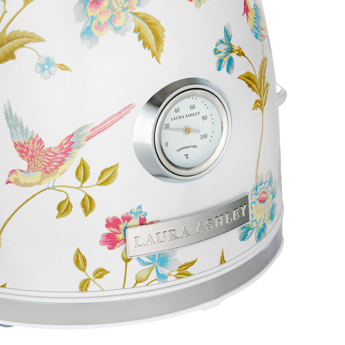 Laura Ashley Dome vattenkokare elektrisk 1,7 L Elveden White