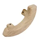 Bow klädkrok 10 cm ek