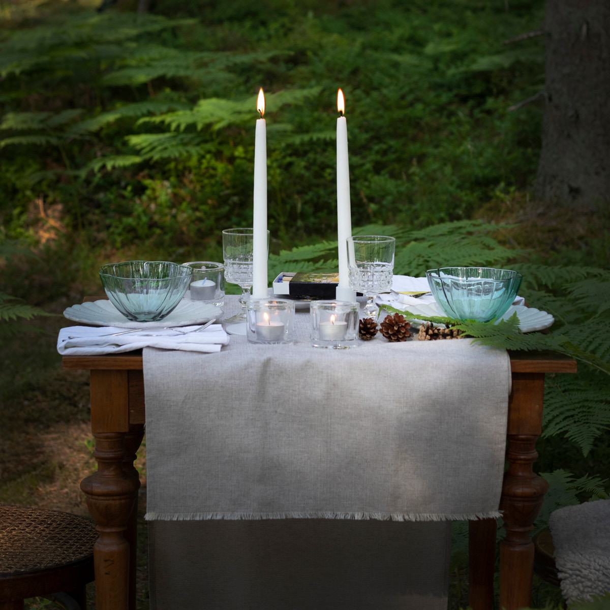 Liljeholmens Antiikkikynttilä 26,4 cm 30 kpl Valkoinen