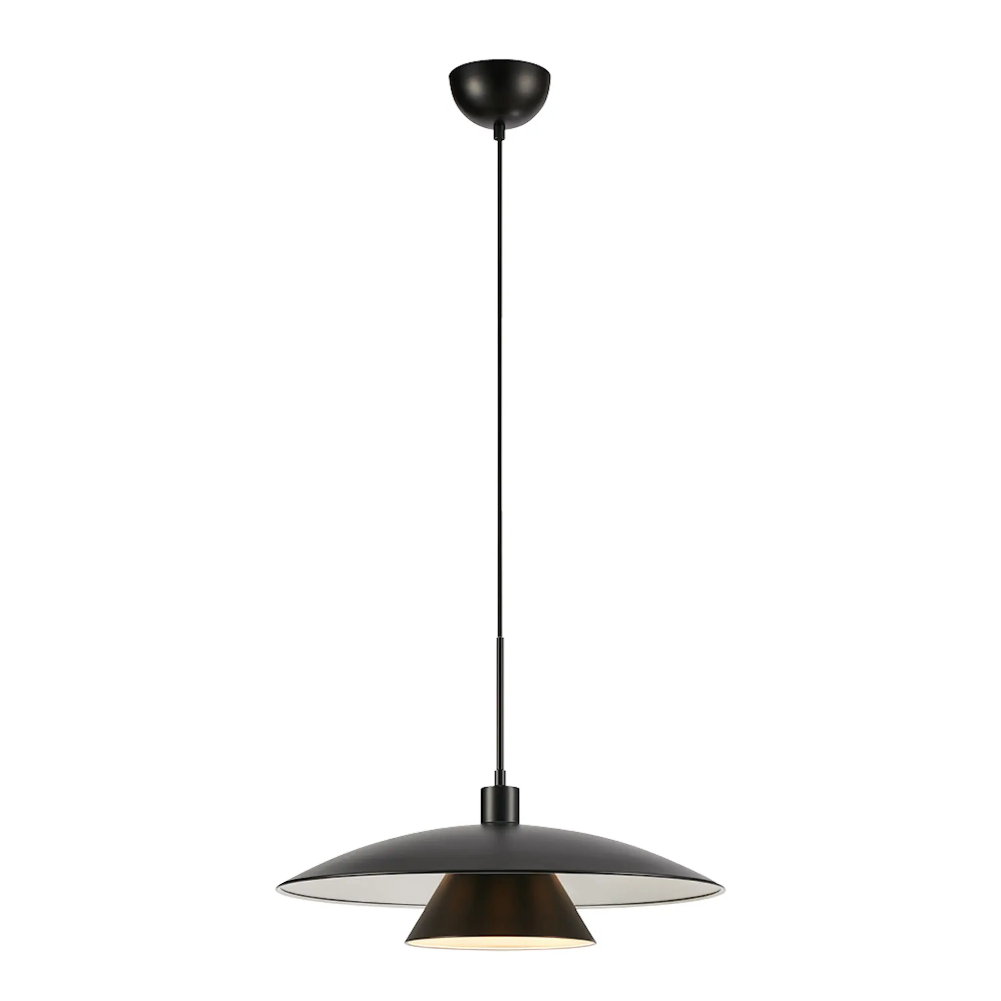 Markslöjd Millinge taklampa 50 cm svart matt