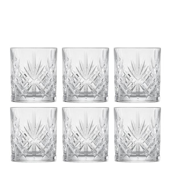 Show whiskeyglas 33,5 cl 6-pack klar