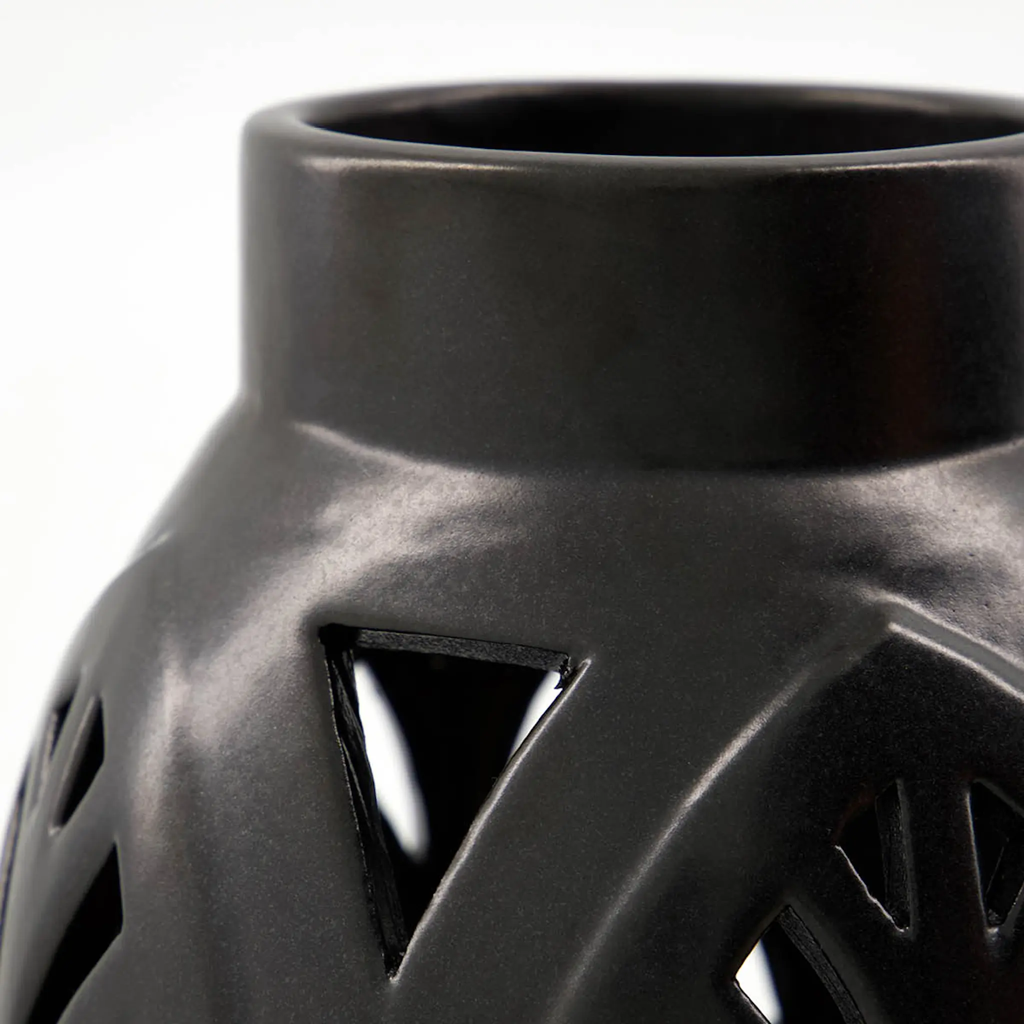 House Doctor Elm Kynttilälyhty 14,5x22 cm Musta