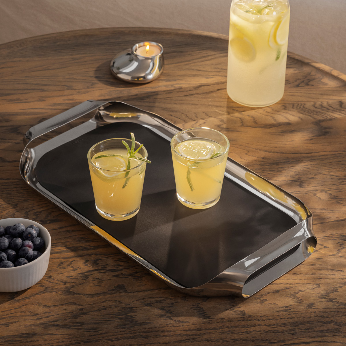 Eva Solo Silikonmatta till serveringsbricka 21x40 cm svart