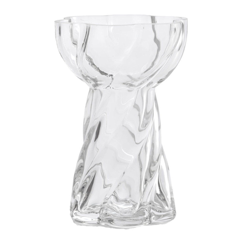 Cooee - Twist Bulb Maljakko 12 cm Kirkas