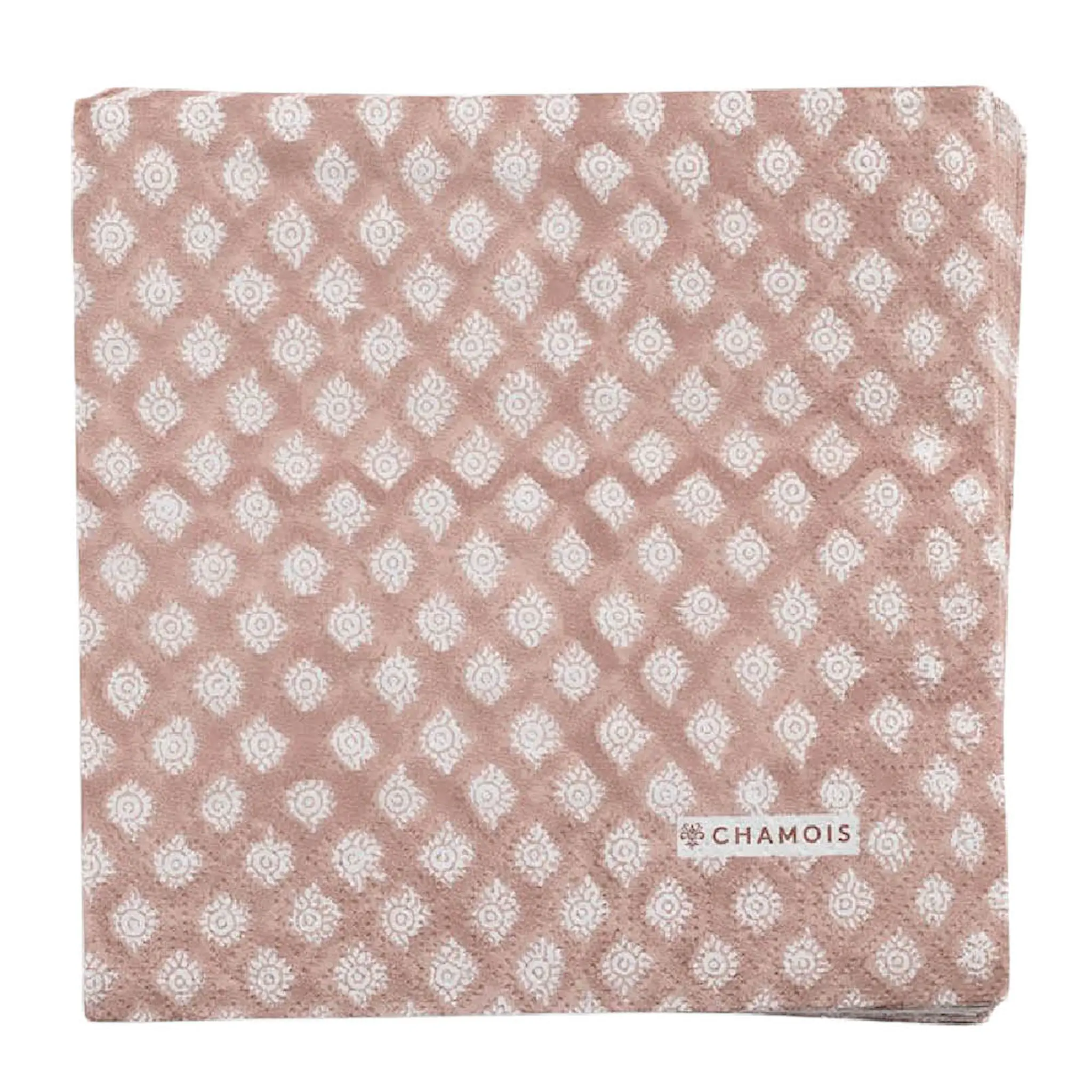 Chamois Medallion servett 33x33 cm 50-pack fuchsia rose