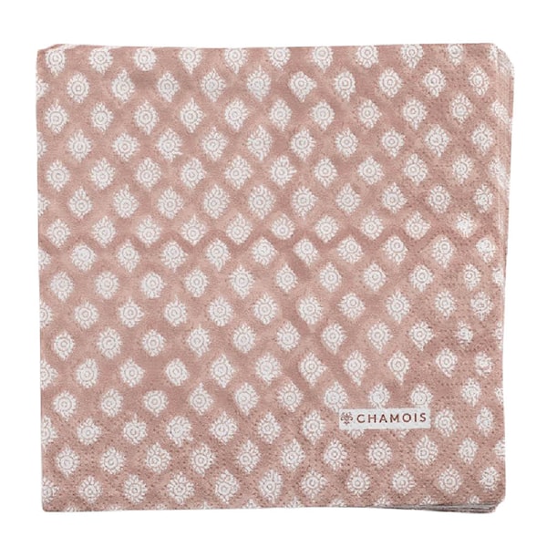 Medallion servett 33x33 cm 50-pack fuchsia rose