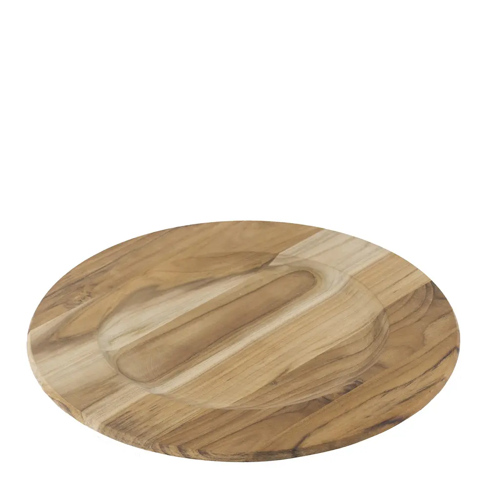 Wooden Board Tarjoiluastia 33 cm Tiikki