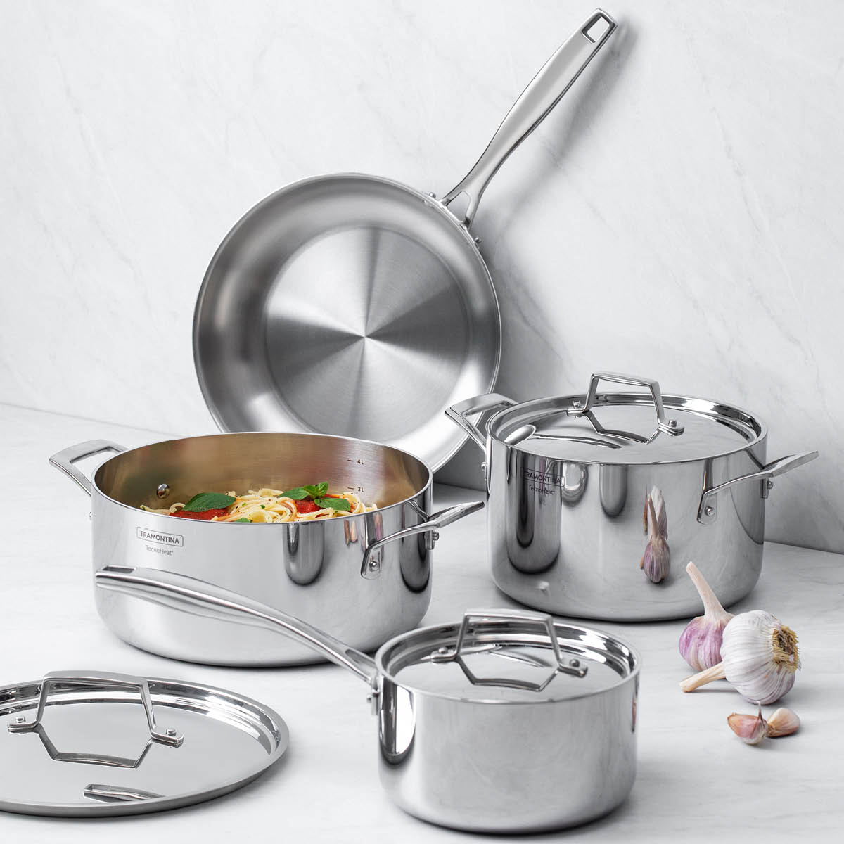 Tramontina Grano gryta 3,8 L stål