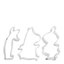 Pepparkaksformar Mumin 3-pack Rostfri
