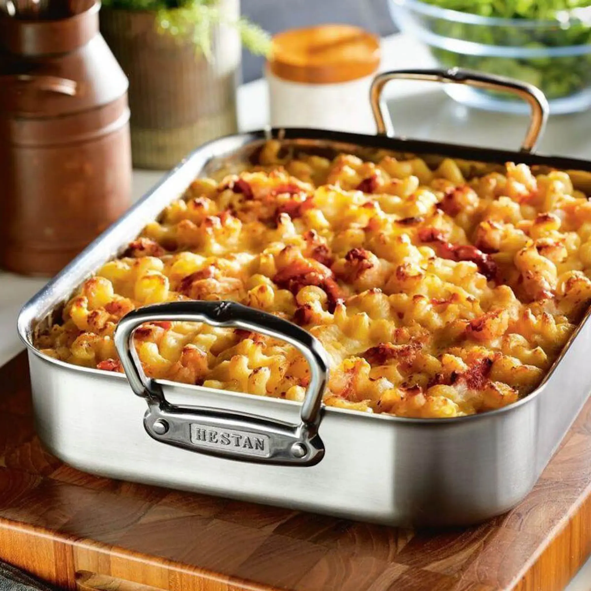 Hestan Provisions Classic ildfast form med rist 35,5x29 cm stål