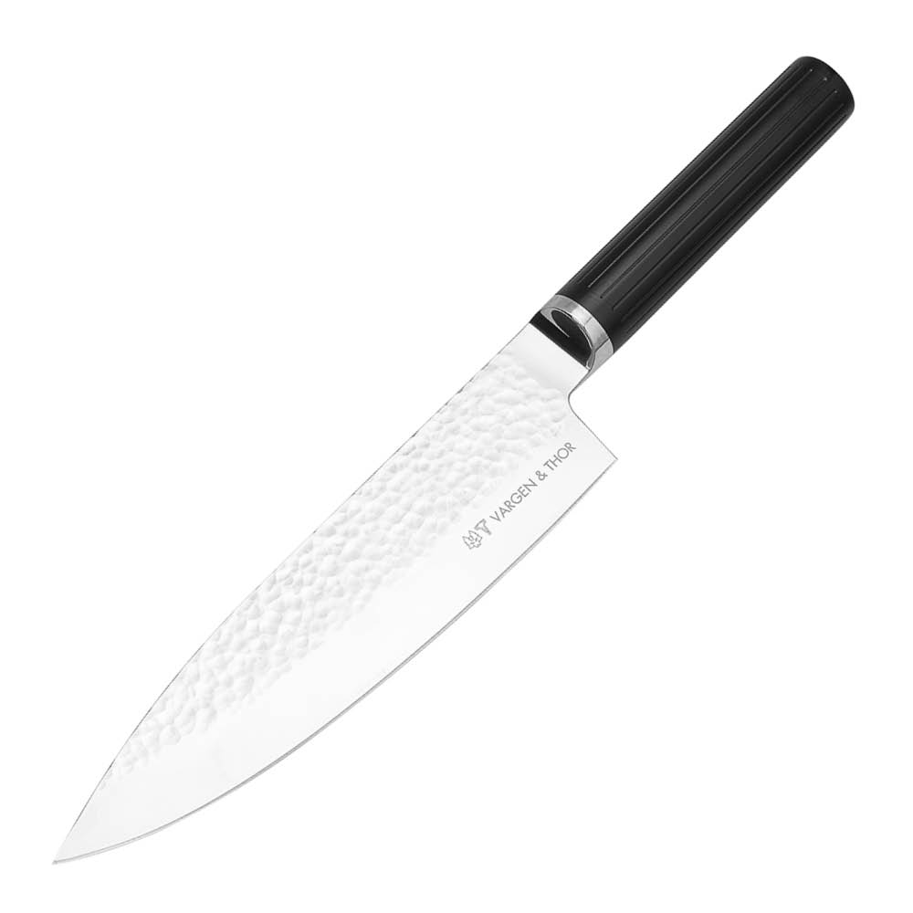 Vargen & Thor Glima kokkekniv 20 cm stål/svart