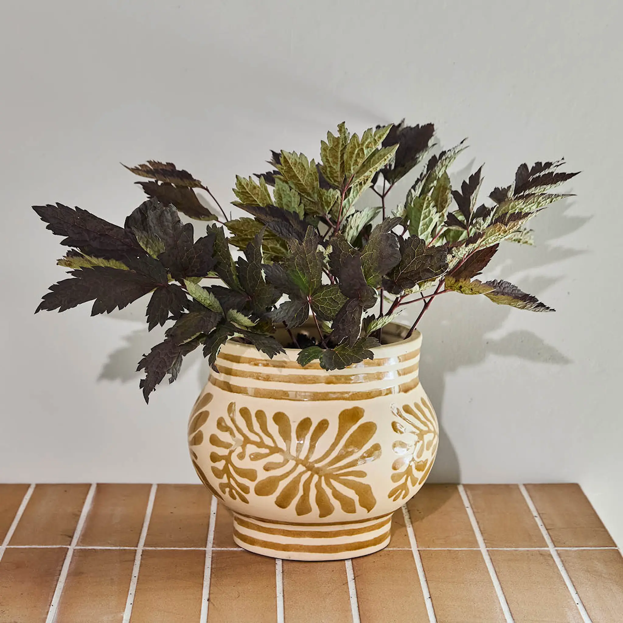 House Doctor Ivy blomkruka 23x20 cm beige