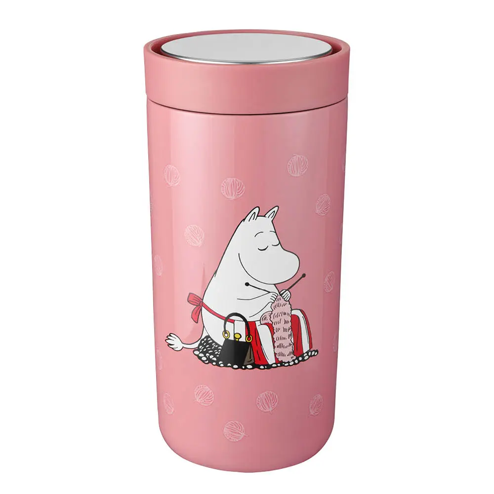 Mumin To Go Click Muki 40 cl Moomin Knitting