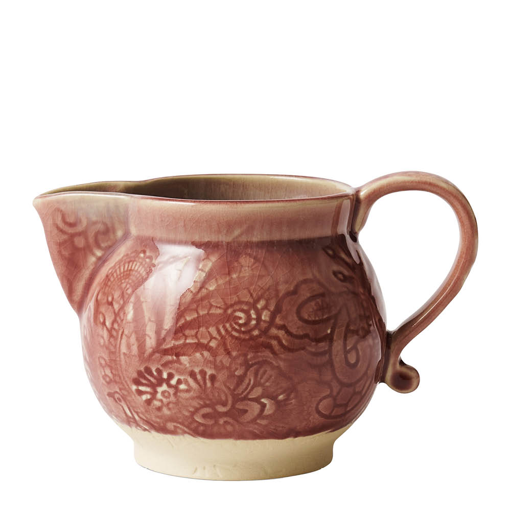 Sthål Arabesque gräddkanna 30 cl old rose