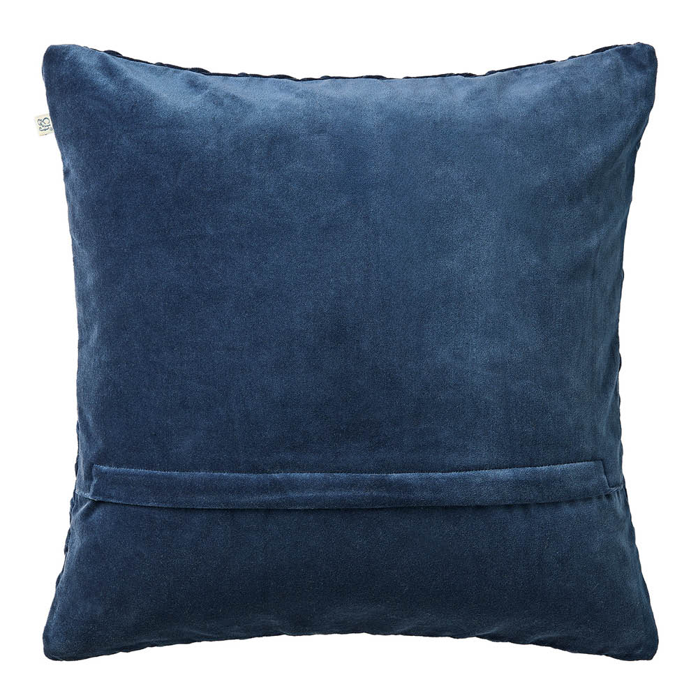 Chhatwal & Jonsson Deva kuddfodral sammet 50x50 cm Blue