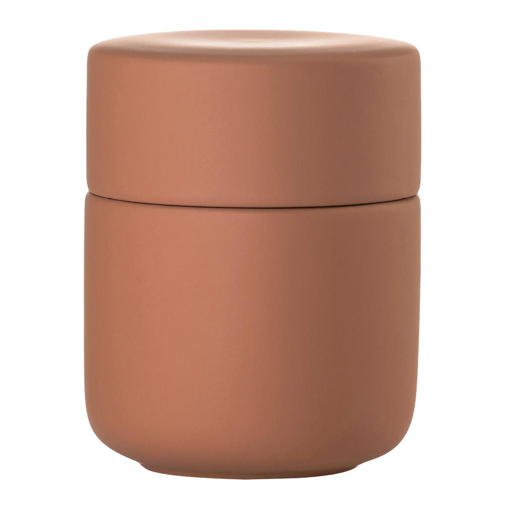 Zone Denmark - Ume Purkki kannella 8 cm Terrakotta