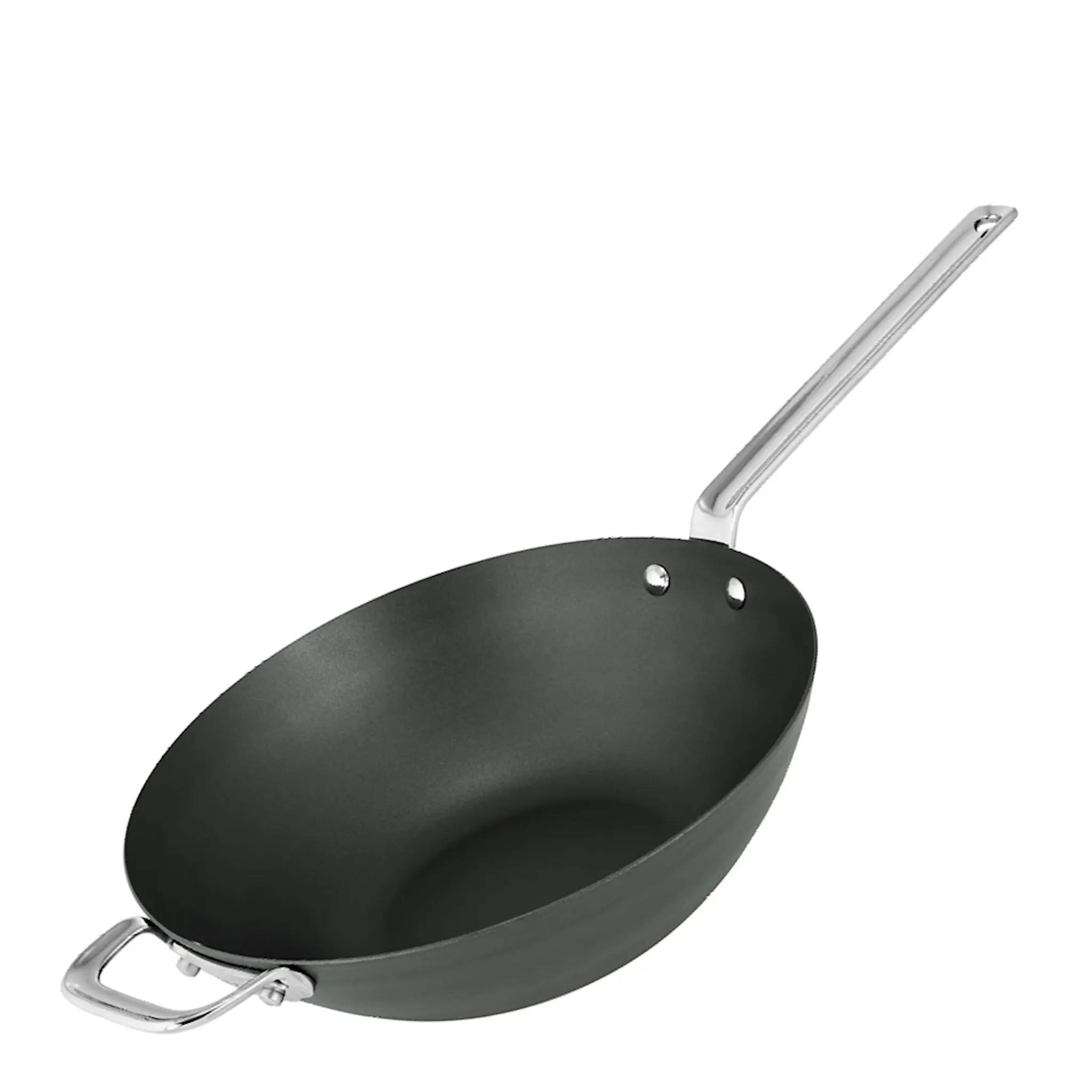 Scanpan Black Iron wokpanna 30 cm svart