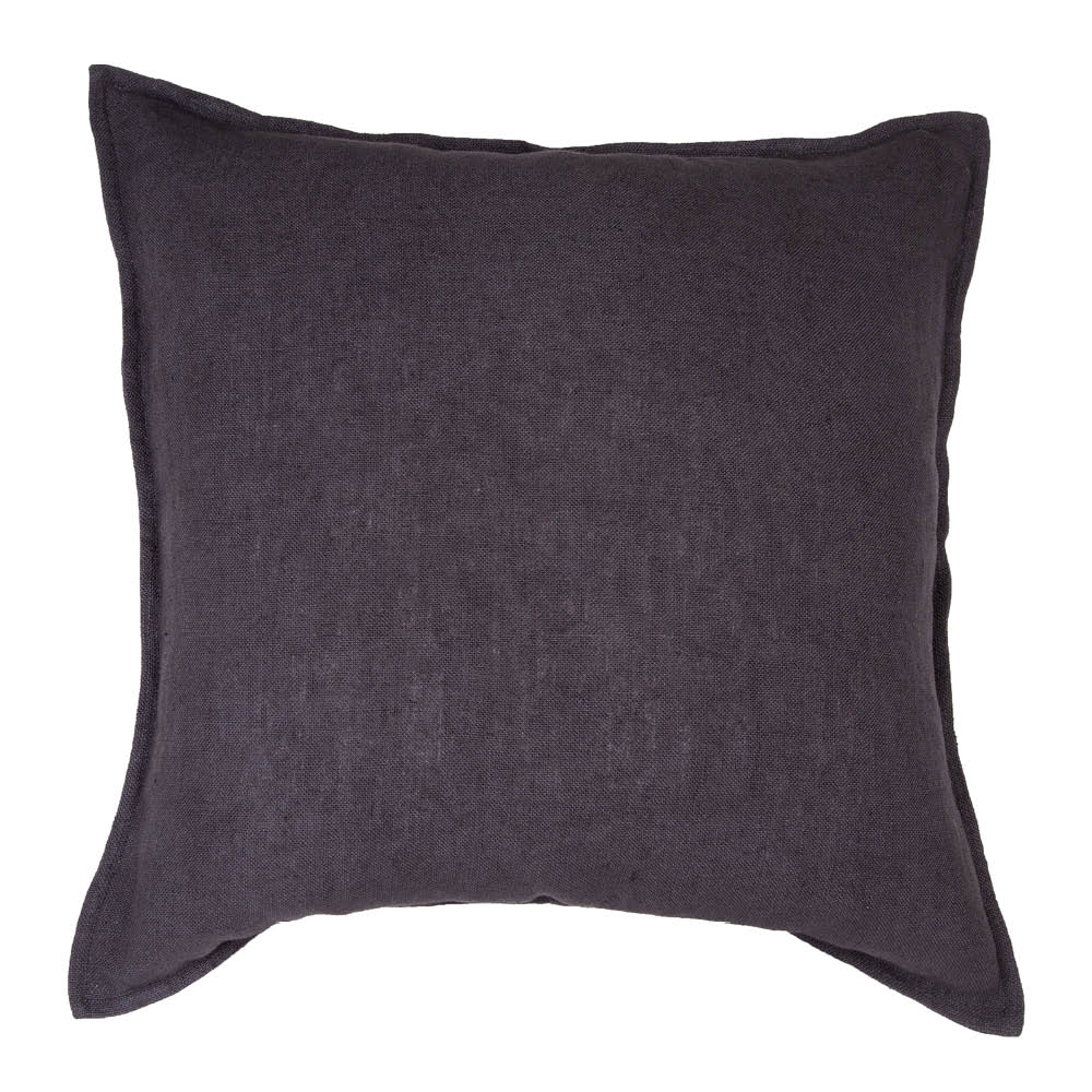 Holmen Daniele Koristetyyny 50x50 cm Pellava/Tummanharmaa