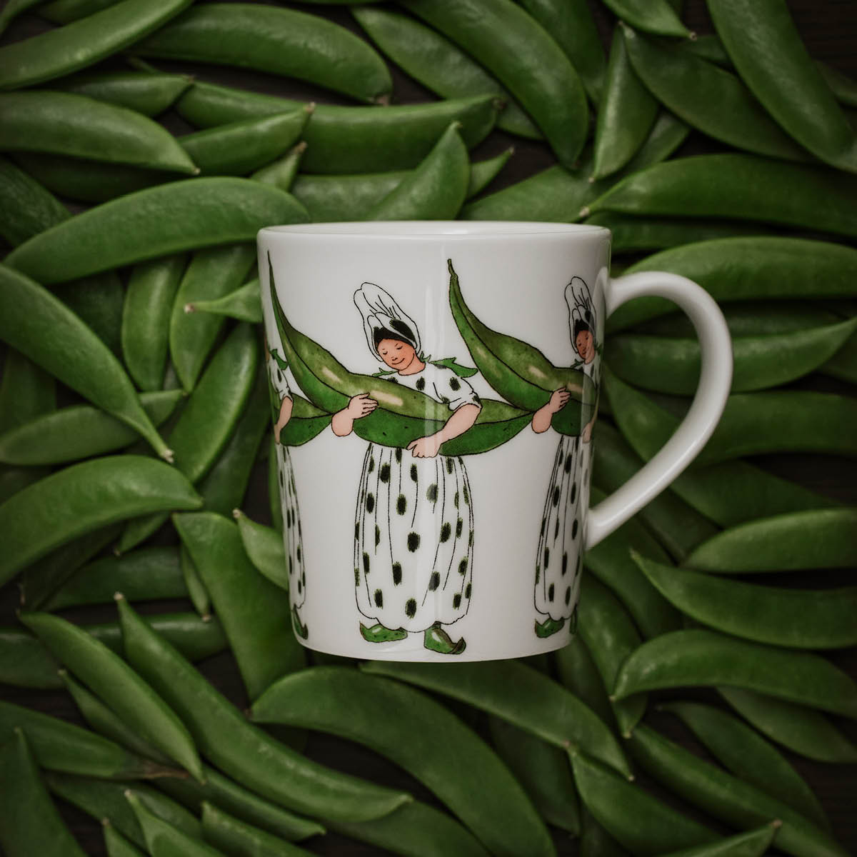 Design House Stockholm Elsa Beskow Muki 28 cl Mrs Broad Bean