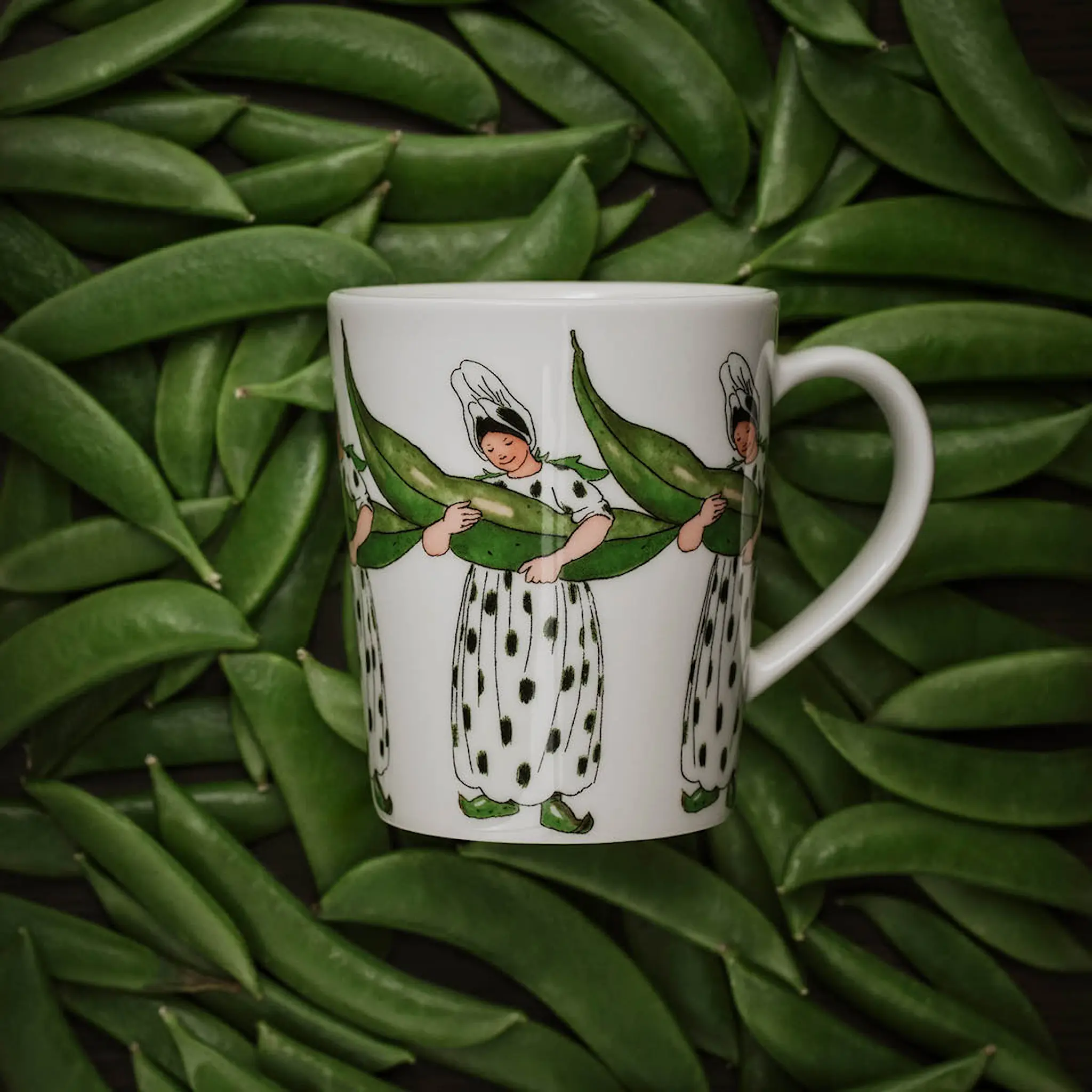 Design House Stockholm Elsa Beskow Muki 28 cl Mrs Broad Bean