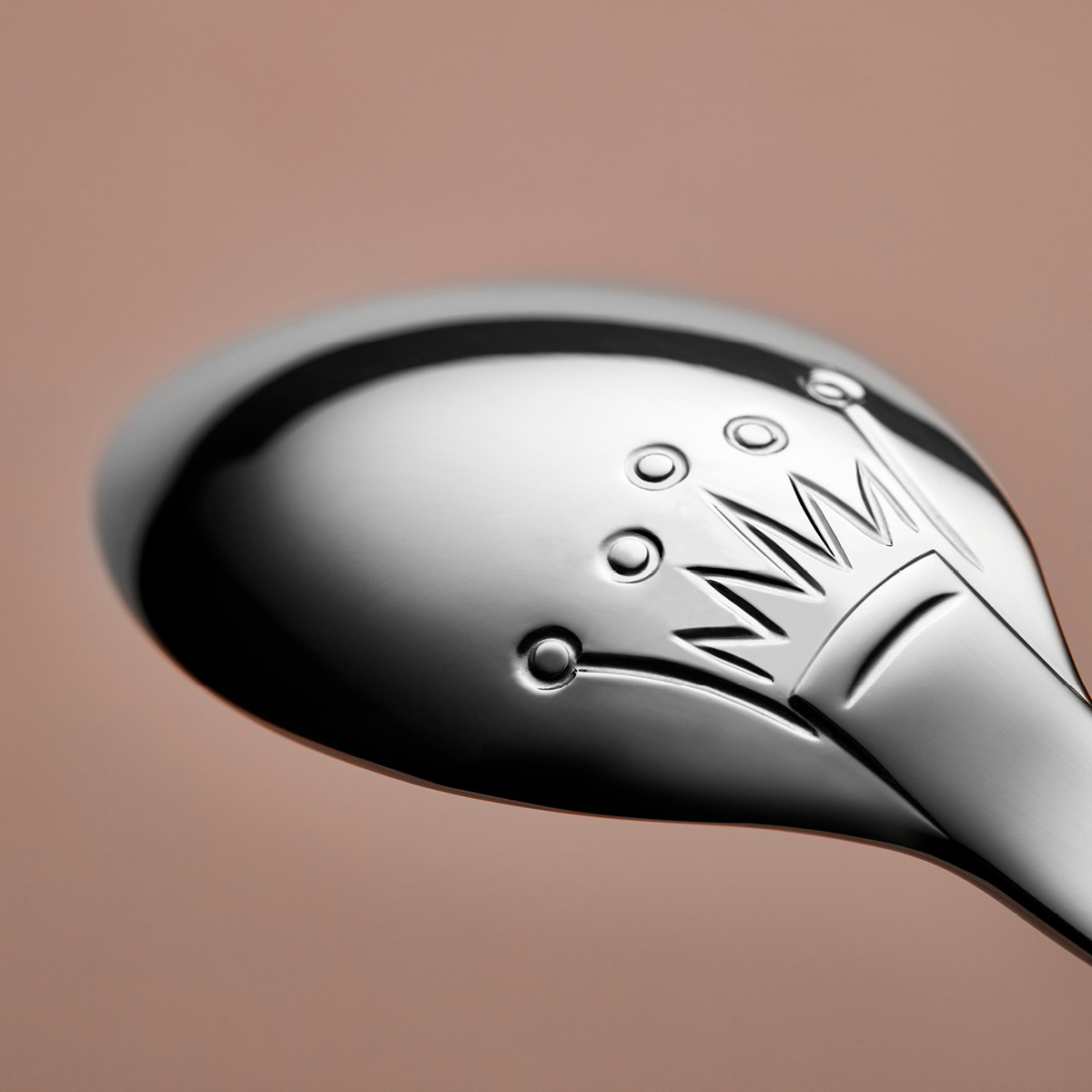 Gense Kungasilver Dessertsked/Barnsked Leonore 15 cm 830