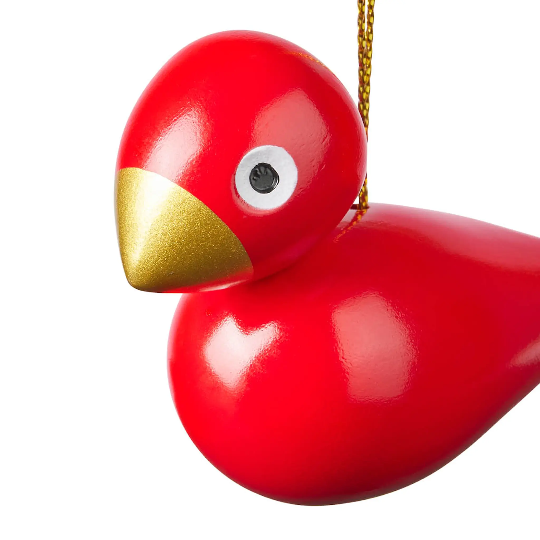 Kay Bojesen Denmark Julfåglar 5 cm 2-pack röd/grön