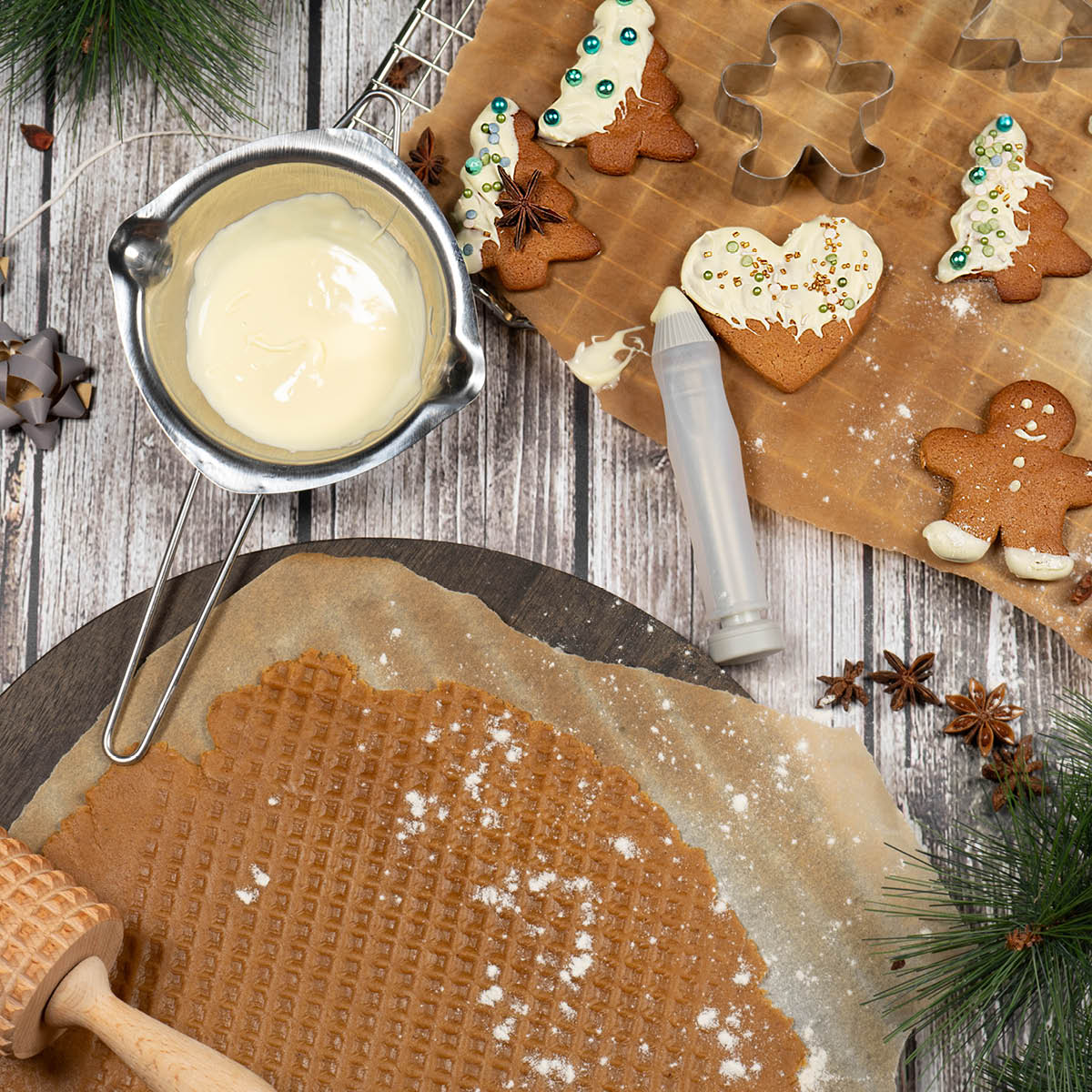 Modern House bAYk sjokoladesmelter stål/krom