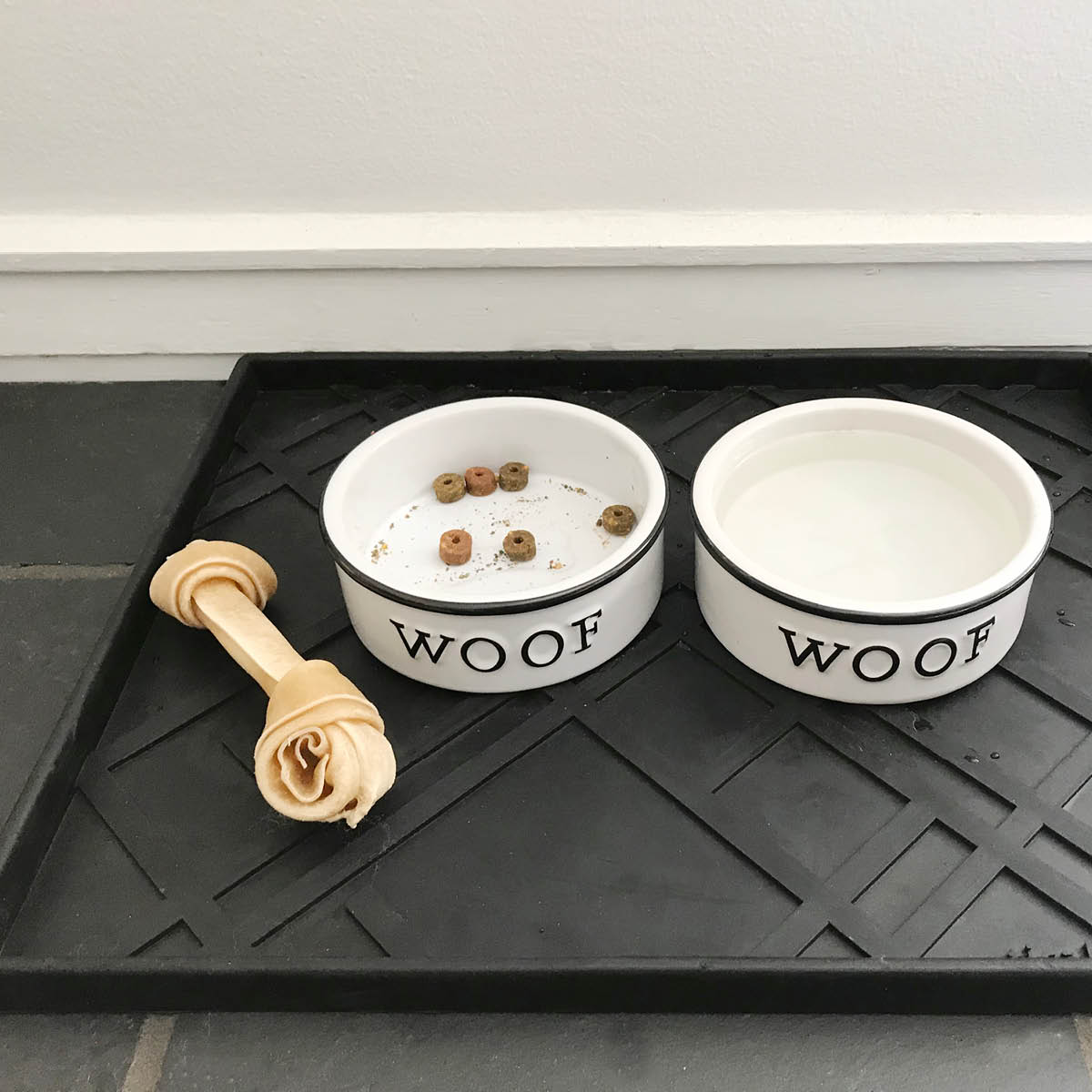 Tica Copenhagen Lines skobricka mellan 48x38x3 cm svart