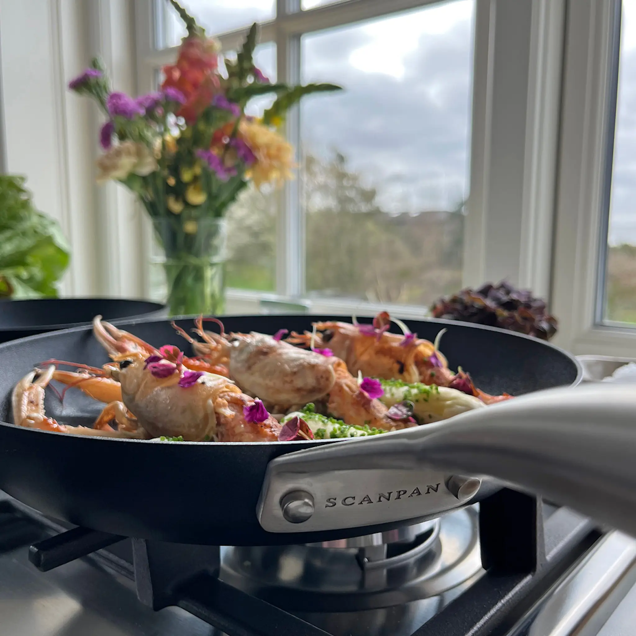 Scanpan PRO S+ Stekpanna 28 cm Svart